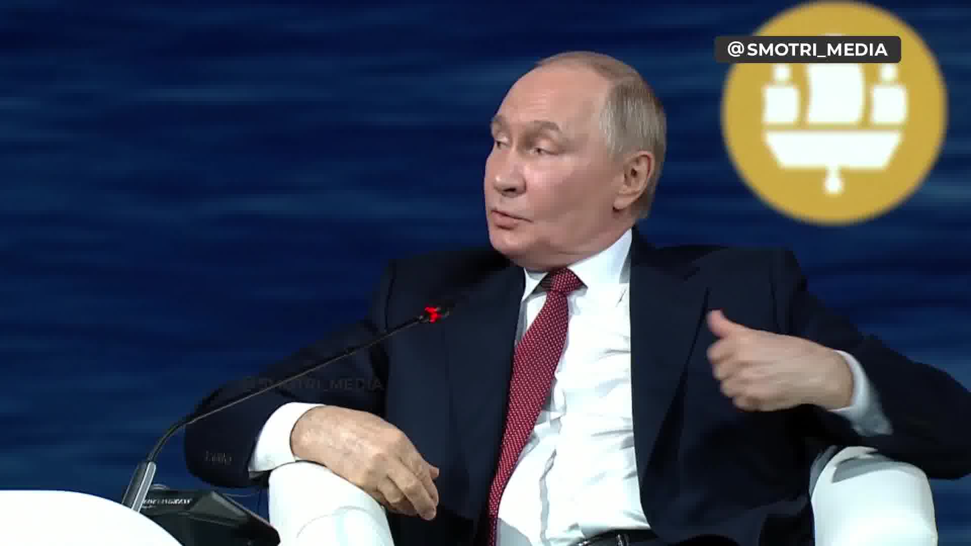 Putin: We have no goal of taking Sumy, but I do not rule it out