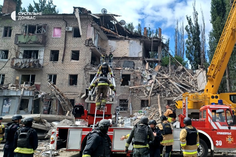 1 person killed, 4 wounded as result of Russian airstrike in Kramatorsk yesterday evening