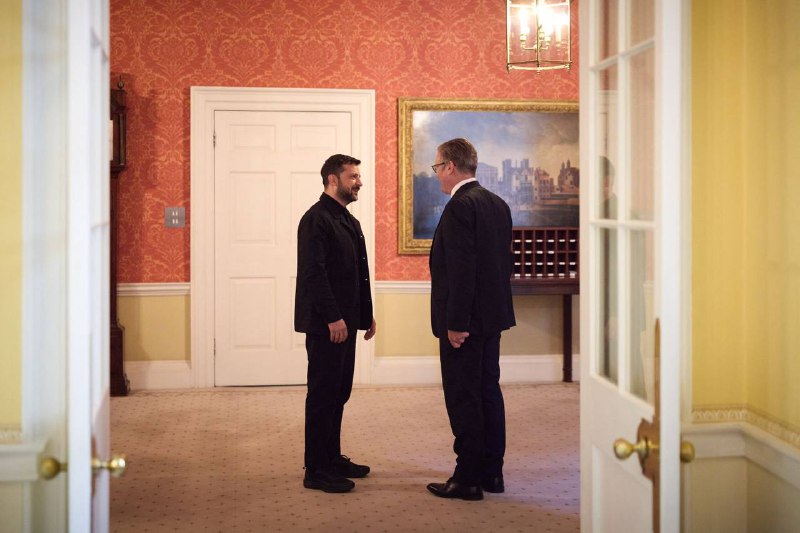 President Zelensky met with Prime Minister of the United Kingdom Keir Starmer