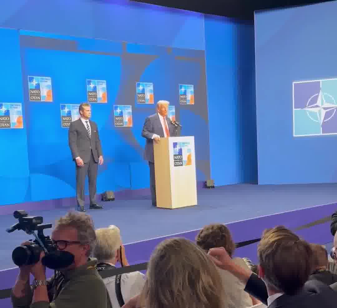 Trump on Ukraine: They do want to have the anti missile missiles, okay. As they call them the Patriots, and we're going to see if we can make some available
