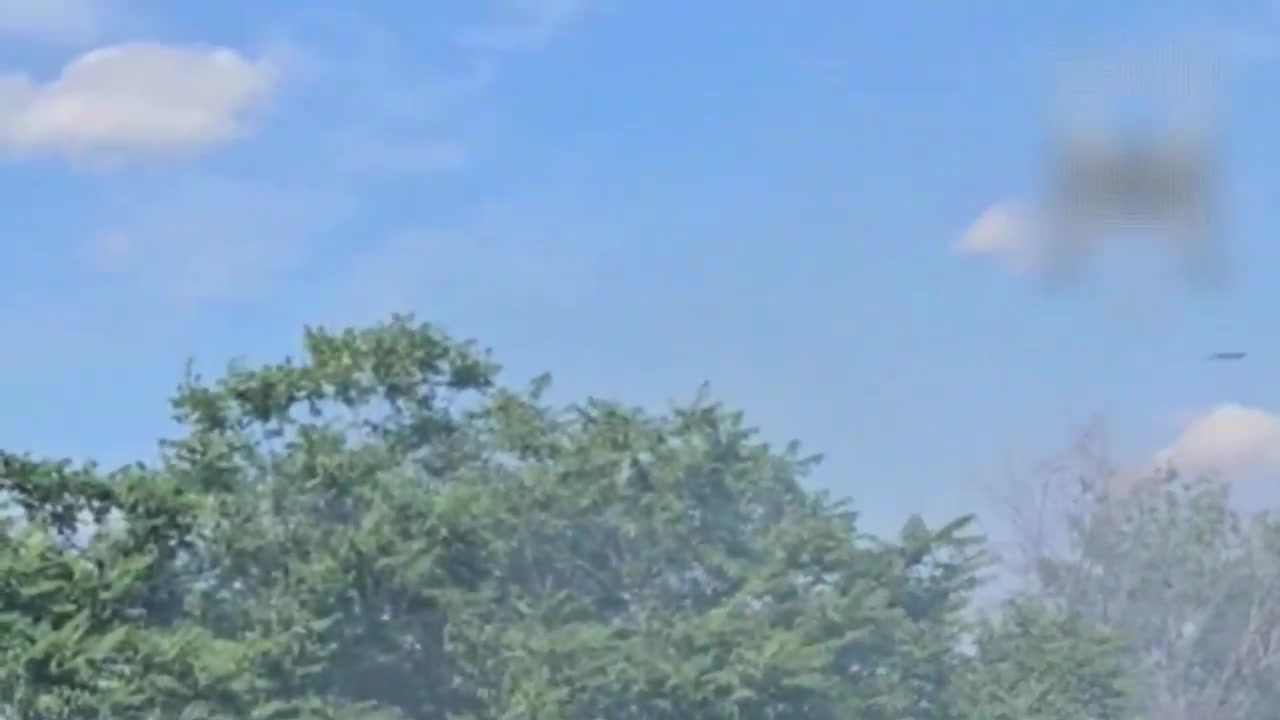 A Ukrainian drone was shot down in Tokmak.
