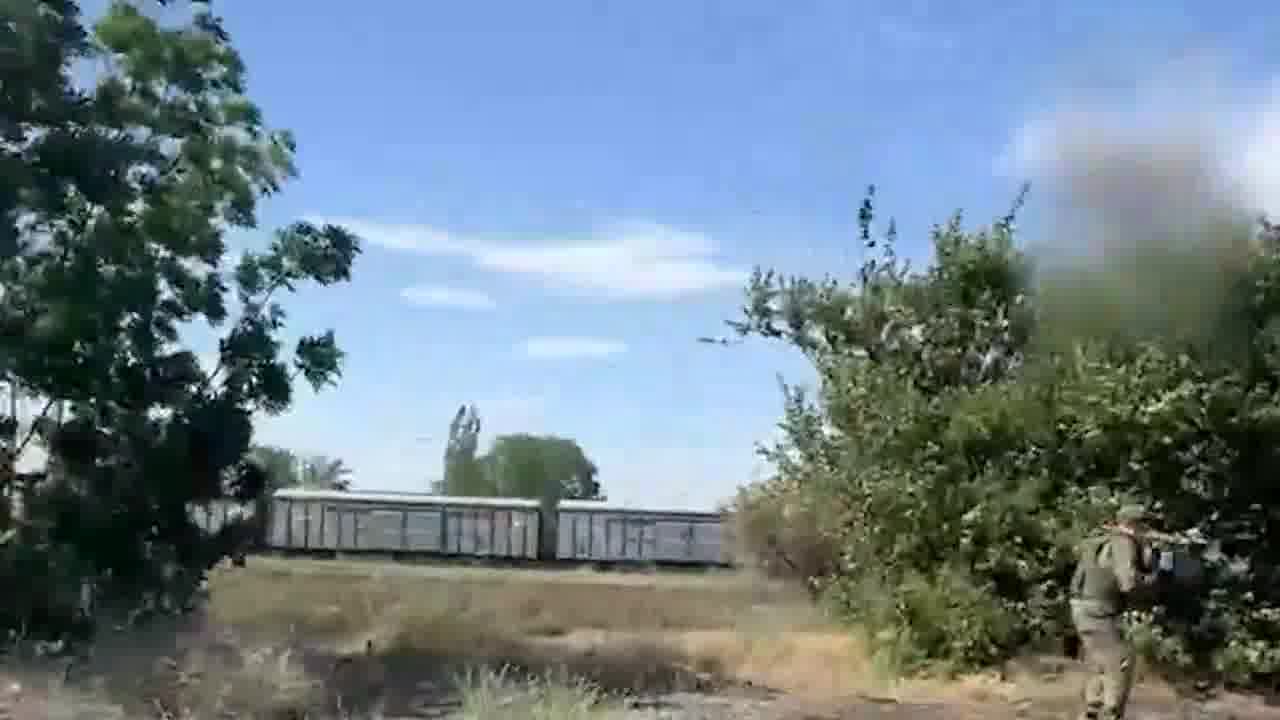 A Ukrainian drone was shot down in Tokmak.
