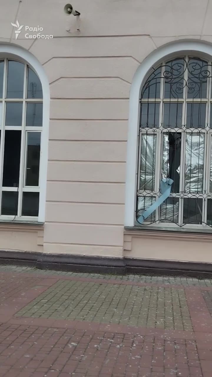 Railway station was damaged in Poltava as result of Russian attack