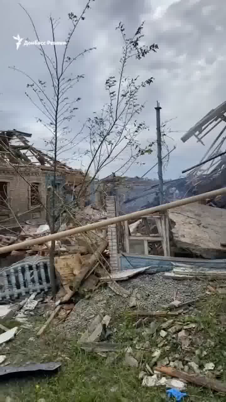 Russian army shelled Rayske near Druzhkivka in Donetsk region