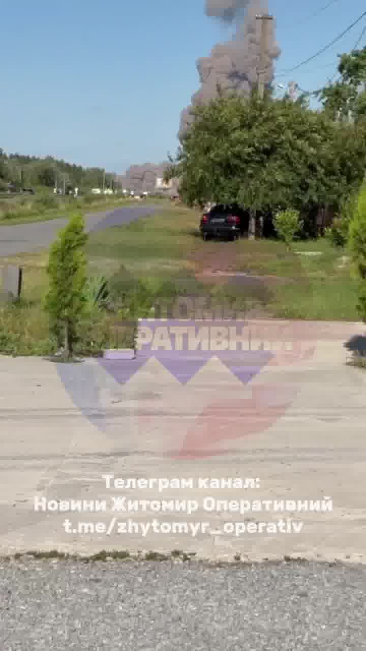 Выбух пад Жытомірам