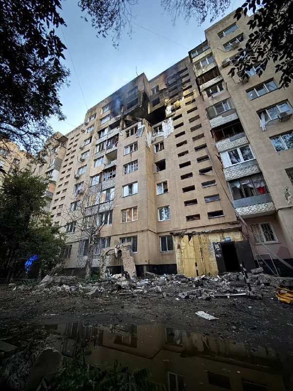 Fünf Menschen bei russischen Drohnenangriffen in Odessa verletzt