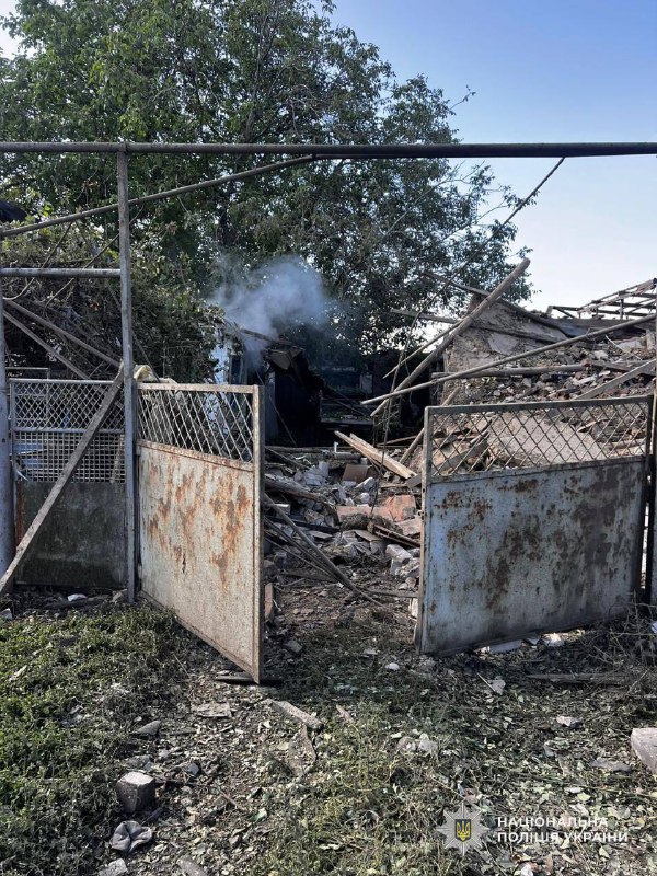 1 person killed as result of drone strike in Velykomykhailivka village of Dnipropetrovsk region of Ukraine