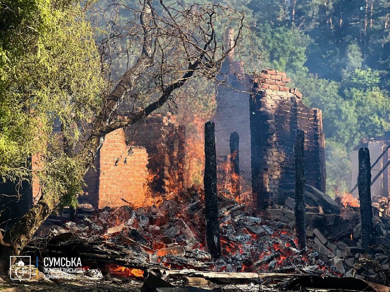 1 person killed, another wounded as result of drones strikes in Bytysia of Sumy region