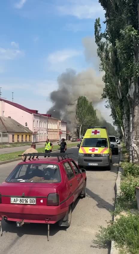 At least 10 people wounded in Zaporizhzhia as result of Russian drones strikes