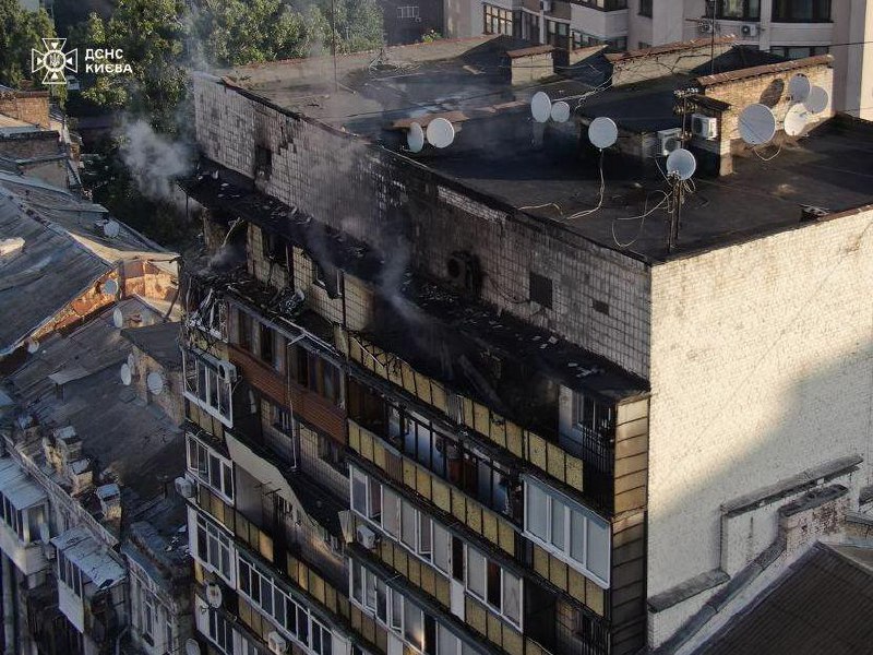 Zelensky: this night, Russia launched a massive combined strike that lasted almost ten hours. Eighteen missiles, including ballistic missiles, and about 400 attack drones, of which almost 200 are Shahed-type drones. The main target of the attack was Kyiv and the region, and Chernihiv, Sumy, Poltava, Kirovohrad and Kharkiv regions were also hit