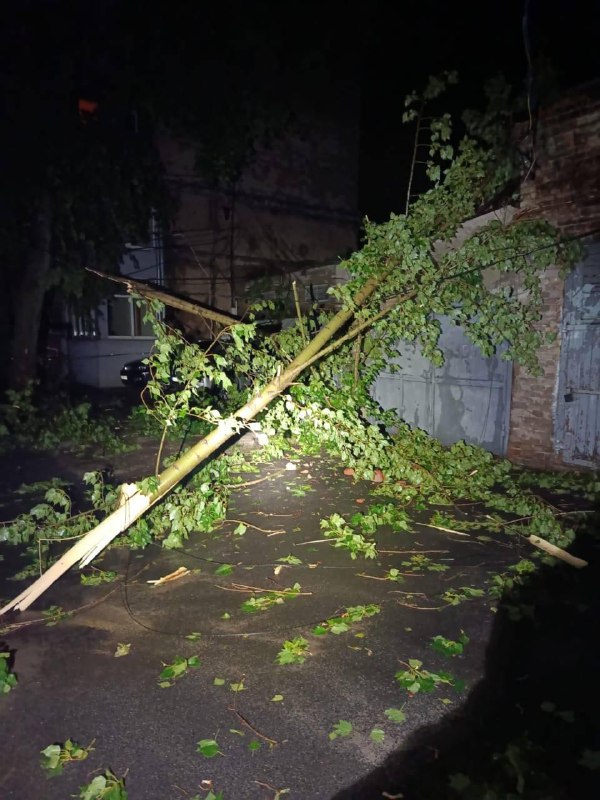 1 person killed, 5 wounded as result as violent storm in Kharkiv region