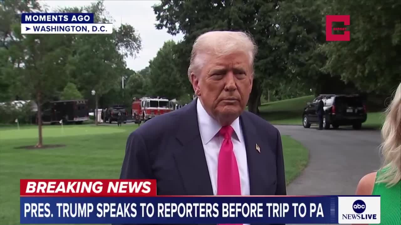 Reporter: Are you on Ukraine's side now? Trump: I am on nobody's side. I am on humanity's side. I want to stop the killing