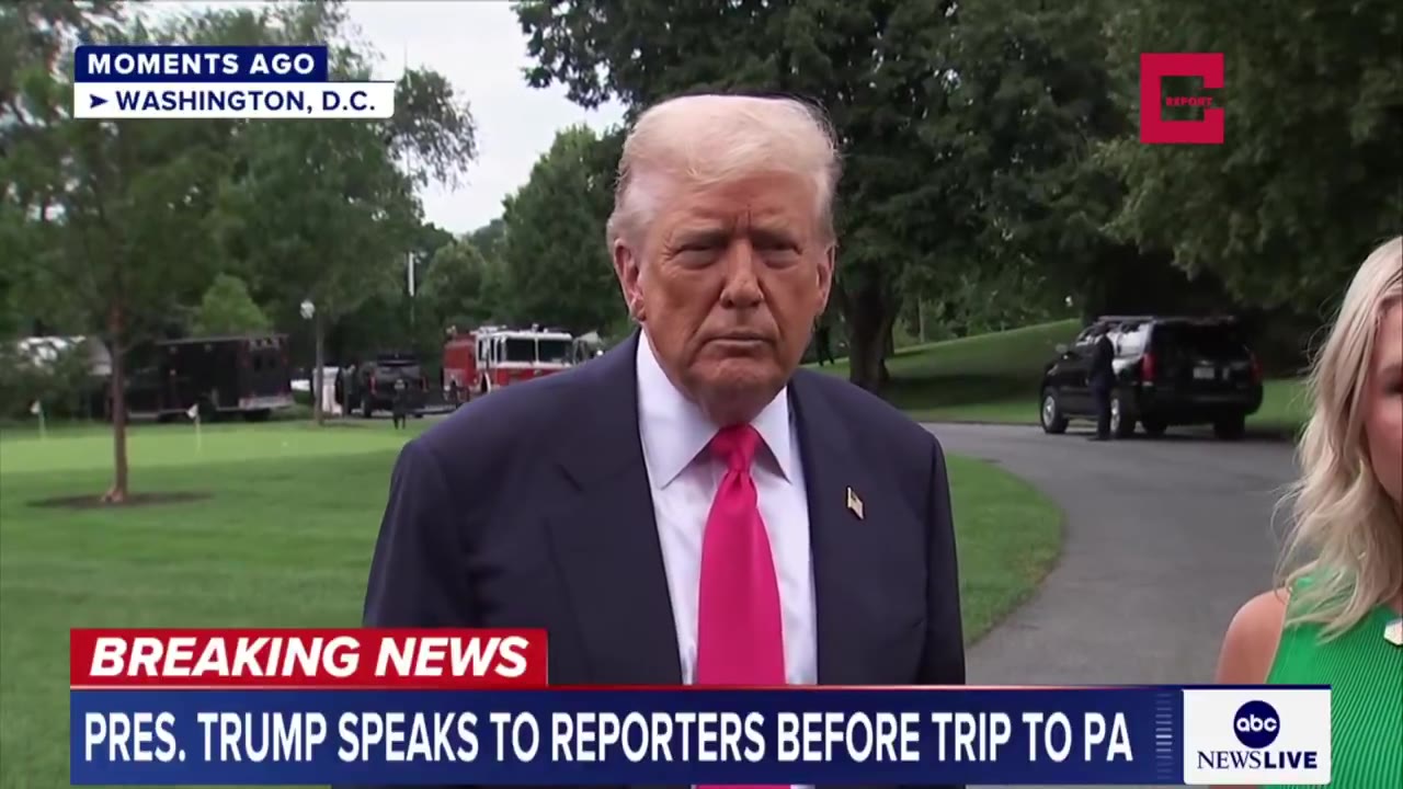 Reporter: Are you on Ukraine's side now? Trump: I am on nobody's side. I am on humanity's side. I want to stop the killing