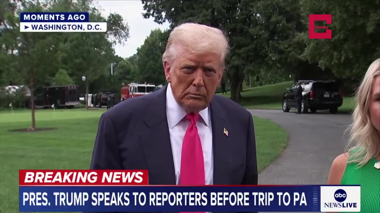 Reporter: Are you on Ukraine's side now? Trump: I am on nobody's side. I am on humanity's side. I want to stop the killing