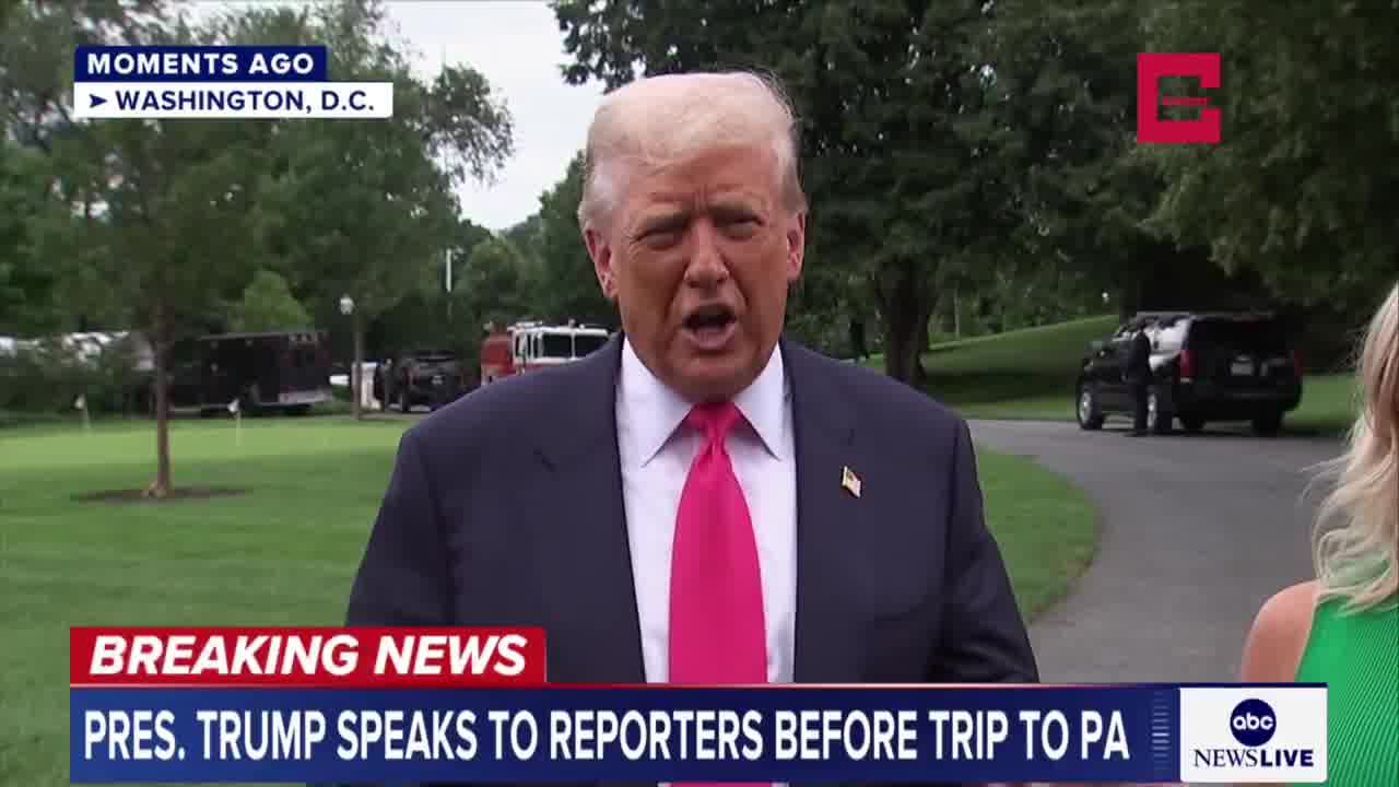 Reporter: Are you on Ukraine's side now? Trump: I am on nobody's side. I am on humanity's side. I want to stop the killing