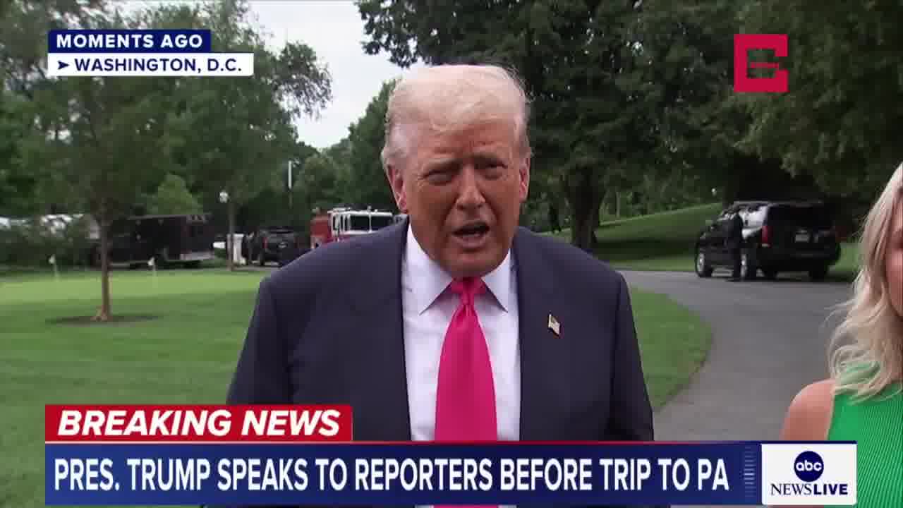 Reporter: Are you on Ukraine's side now? Trump: I am on nobody's side. I am on humanity's side. I want to stop the killing