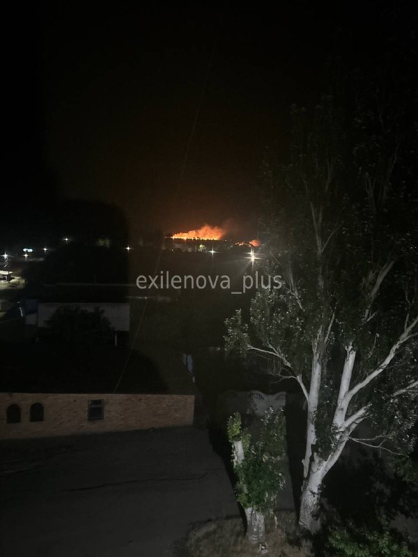 Drones have attacked Tokmak at the occupied part of Zaporizhzhia region