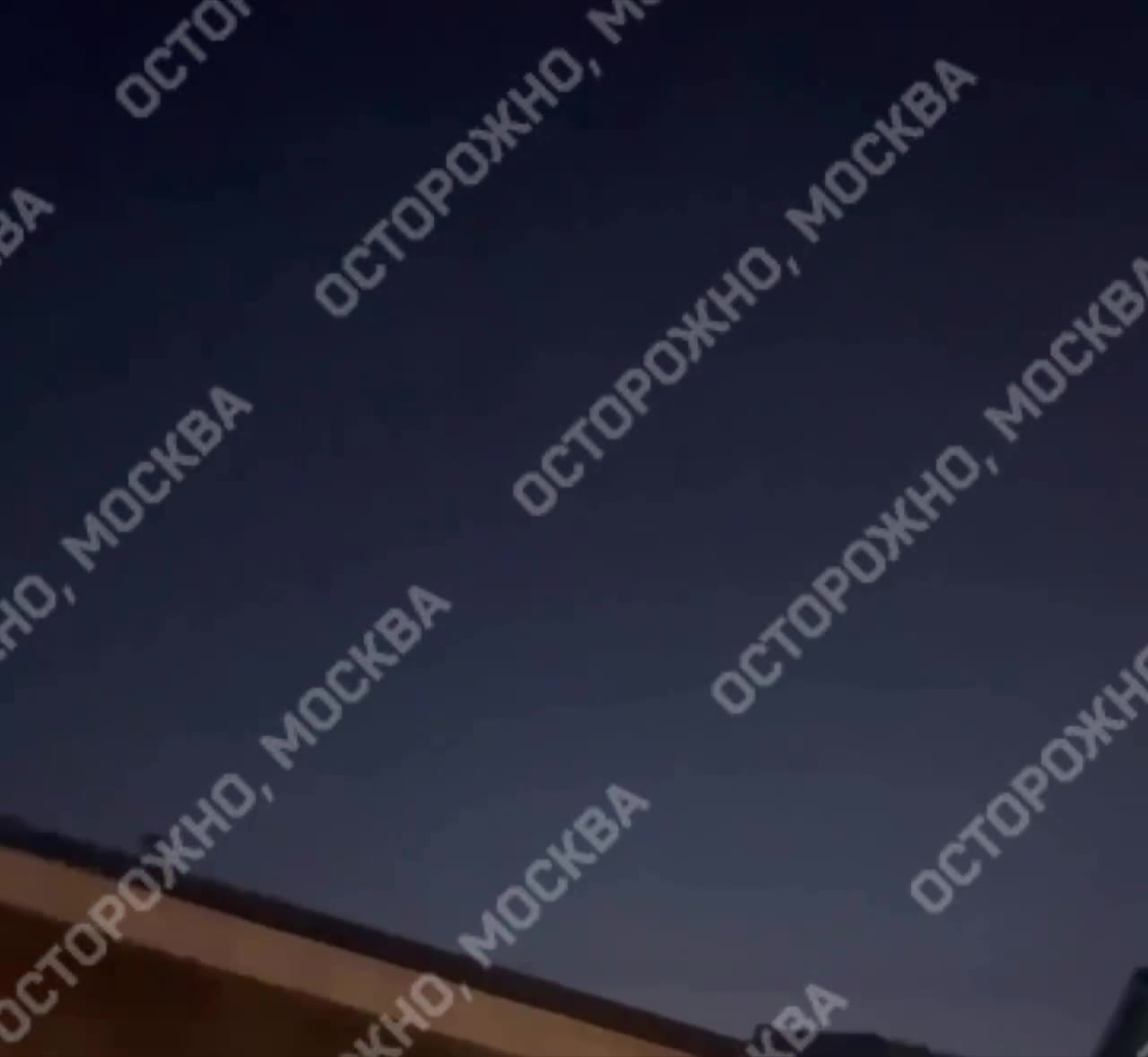 Drones attack in Solnechnogorsk district of Moscow region