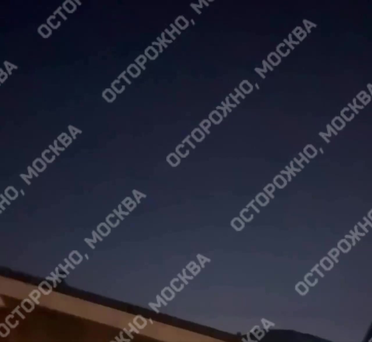 Drones attack in Solnechnogorsk district of Moscow region