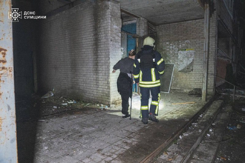 3 people wounded in Sumy as result of the Russian airstrikes yesterday evening 