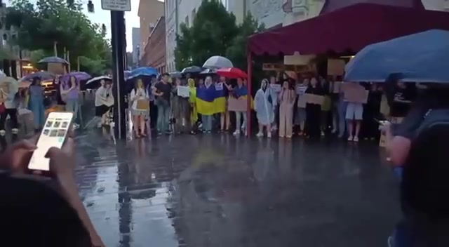 Protest in Dnipro city against new law that limits independence of anti-corruption bodies 