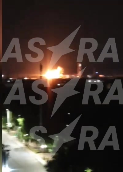 According to mayor about 37 drones had attacked a plant in Nevinnomyssk, Stavropolskiy kray