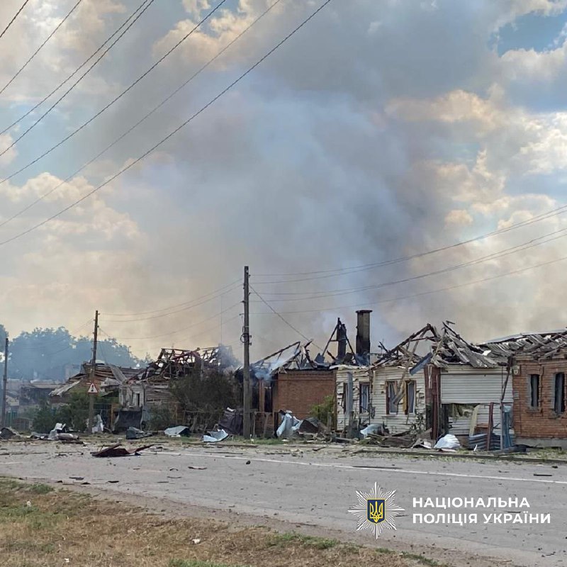 Große Schäden in Druschkiwka durch zwei Drohnenangriffe
