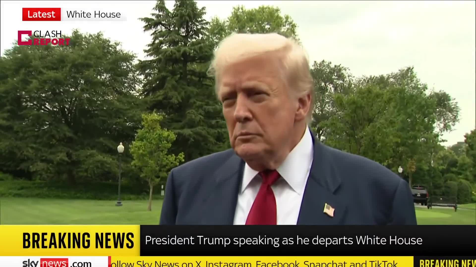 Trump:  Medvedev was talking about nuclear bombs, when you talk about nuclear we have to be prepared.  We are totally prepared