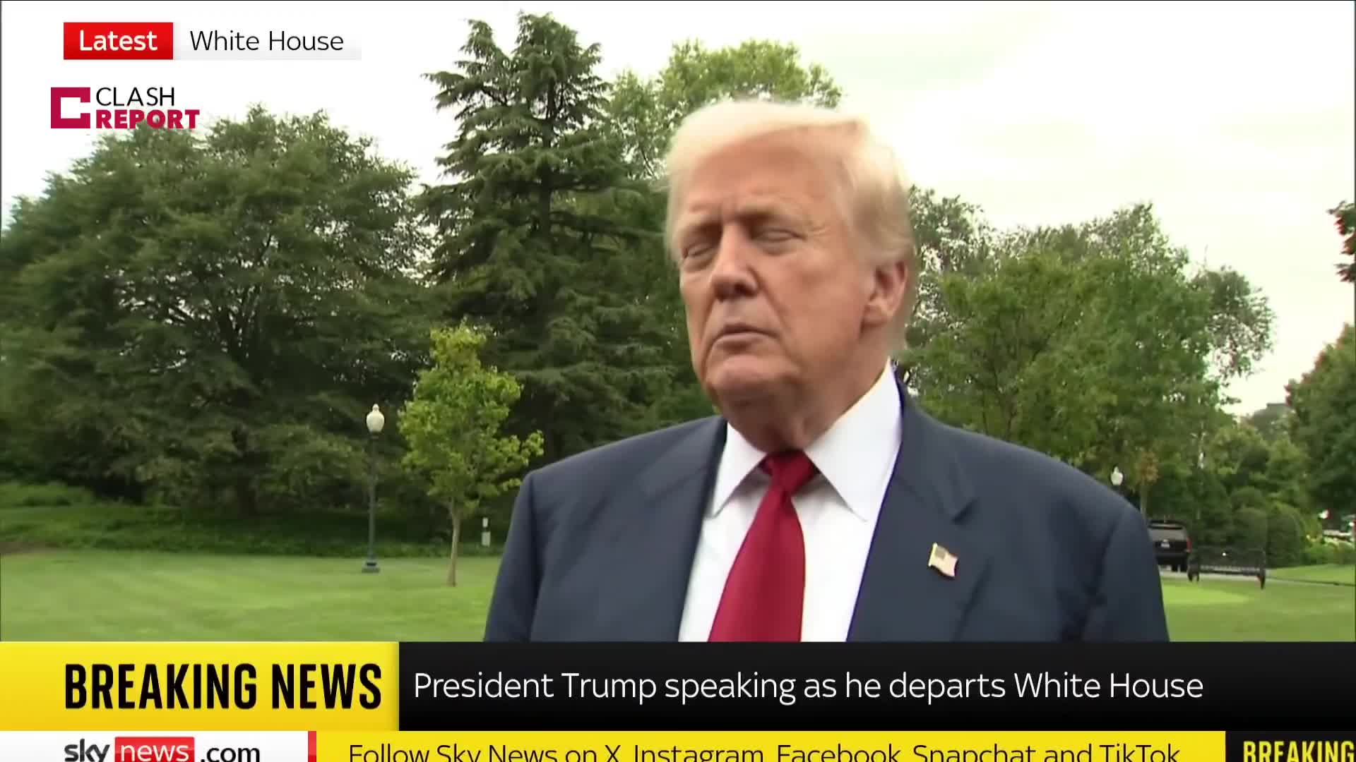 Trump:  Medvedev was talking about nuclear bombs, when you talk about nuclear we have to be prepared.  We are totally prepared