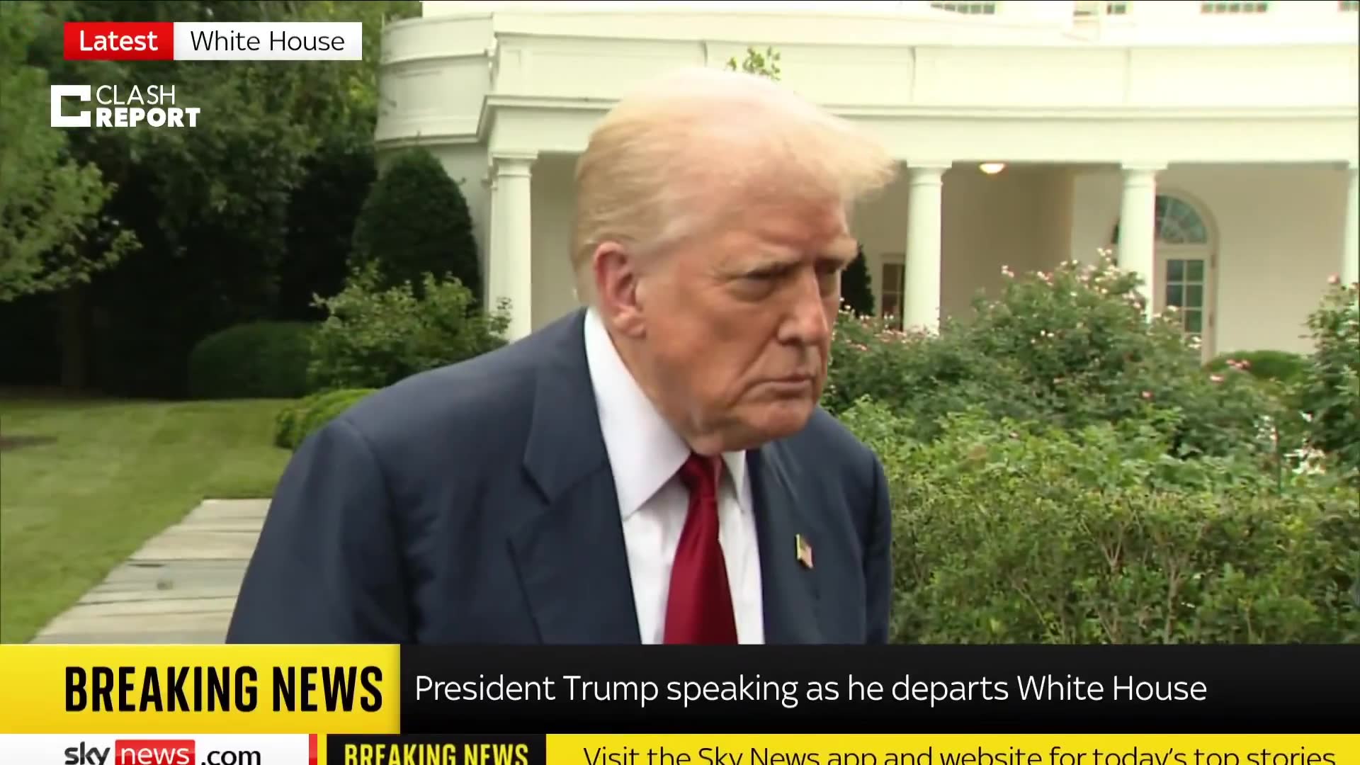 Trump:  A threat was made by a former President of Russia, and we are going to protect our people