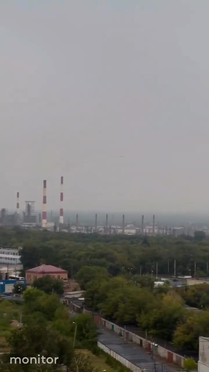 Drones have attacked oil refinery in Novokuubyshevsk of Samara region 