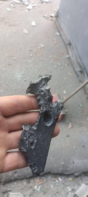 Building of regional household gas service company was destroyed in the Russian attack in Kostyantynivka this morning