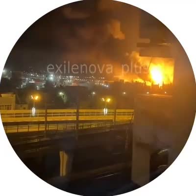 Drones have attacked oil depot in Adler, causing massive fire