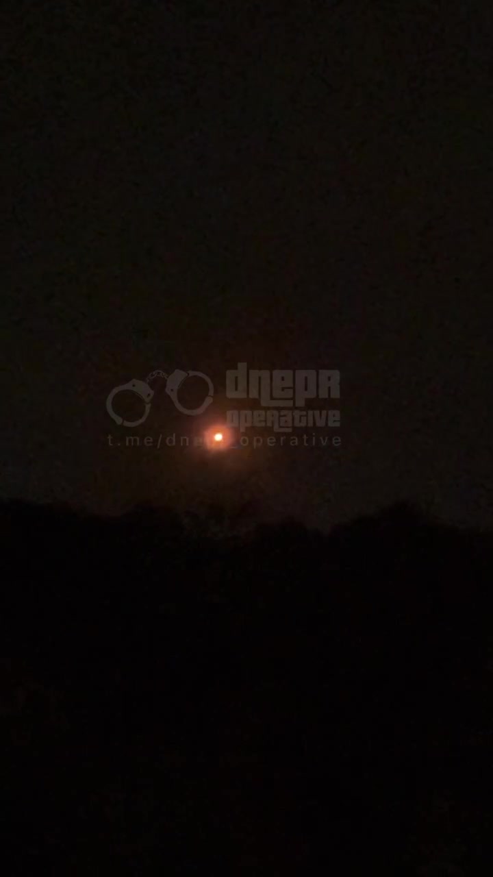 Air defense worked in Dnipro city against drones 