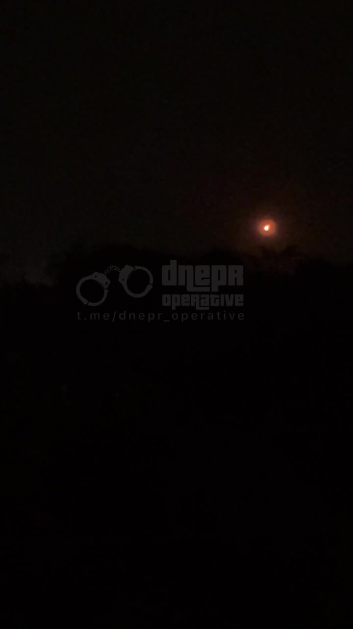 Air defense worked in Dnipro city against drones 