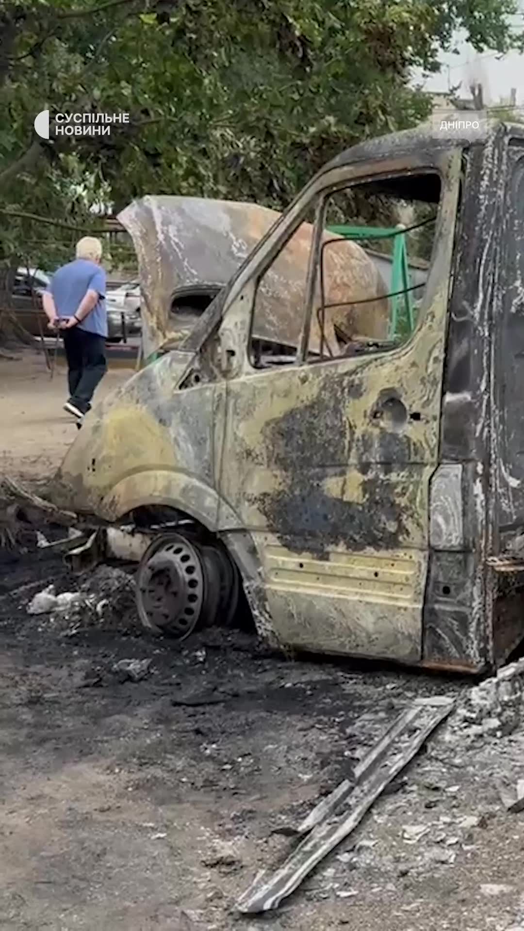 4 people wounded in Dnipro city as result of drone strikes