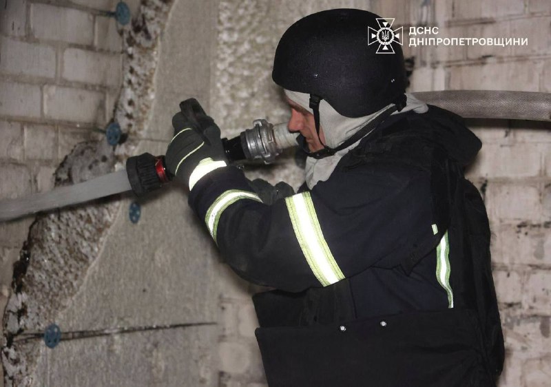 3 people wounded as result of missile strike in Dnipro city