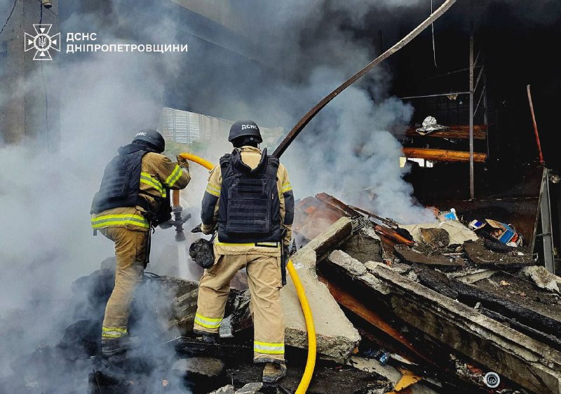 3 people wounded as result of missile strike in Dnipro city