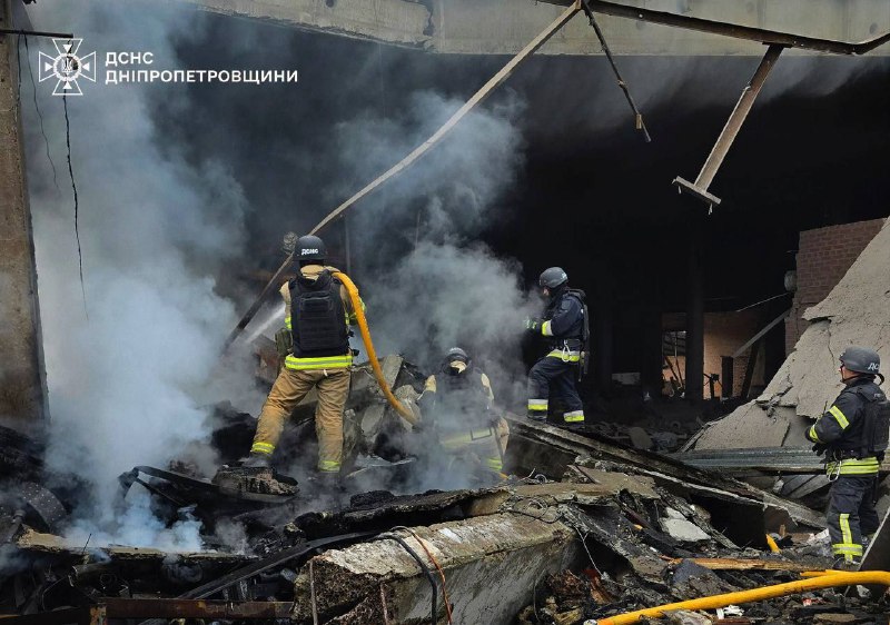 3 people wounded as result of missile strike in Dnipro city