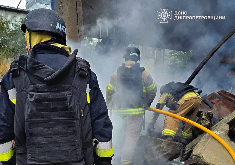 3 people wounded as result of missile strike in Dnipro city