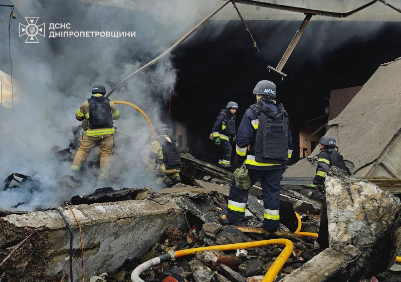 3 people wounded as result of missile strike in Dnipro city