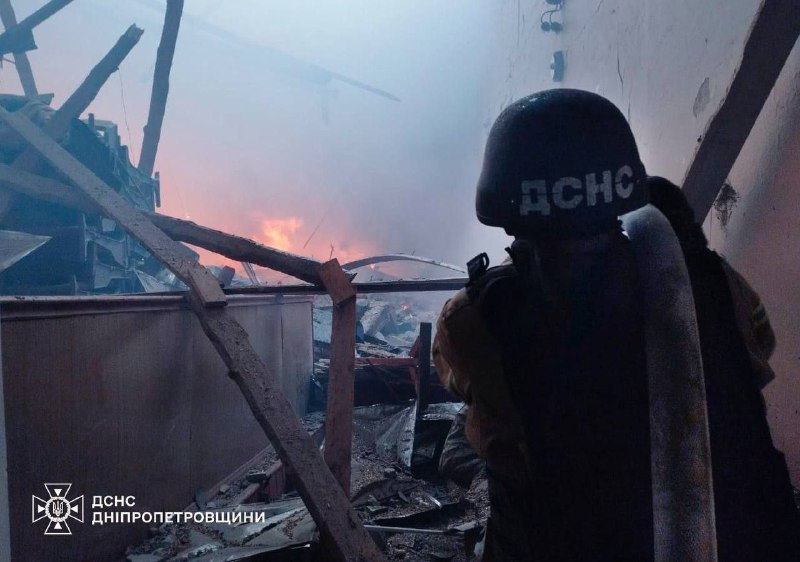 3 people wounded as result of missile strike in Dnipro city