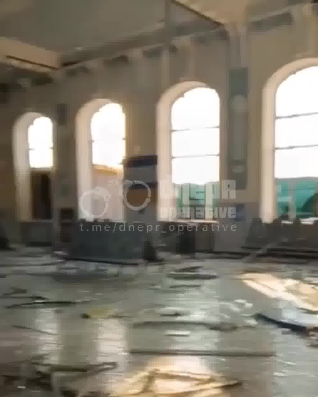 Damage at Synelnykove-1 railway station after drones strikes overnight 