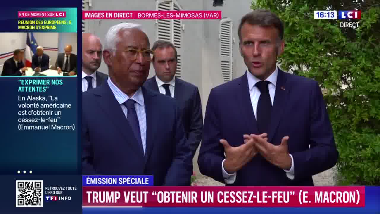 ويؤكد إيمانويل ماكرون أنه حتى يتم التوصل إلى وقف إطلاق النار وإحلال السلام الدائم، يتعين علينا مواصلة دعمنا لأوكرانيا.