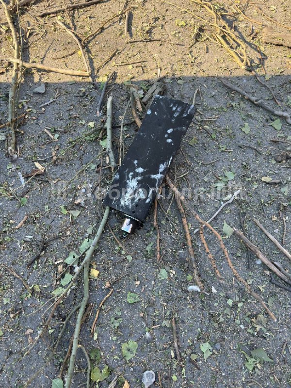 Destruction in Dobropillia as result of bombardment overnight