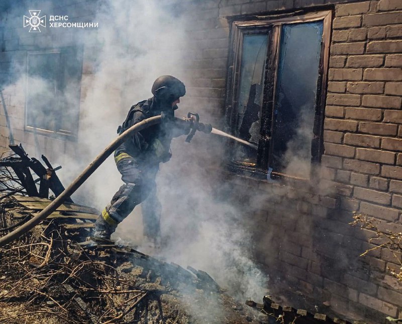 Un bambino ferito oggi a seguito dei bombardamenti a Chornobaivka