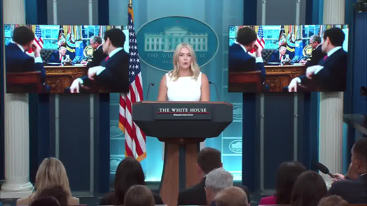 .@PressSec: בעקבות השיחות המעודדות אתמול, @POTUS שוחח עם הנשיא פוטין בטלפון, והוא הסכים להתחיל את השלב הבא בתהליך השלום - פגישה בין הנשיא פוטין לנשיא זלנסקי. ולאחריה, במידת הצורך, פגישה תלת-צדדית.