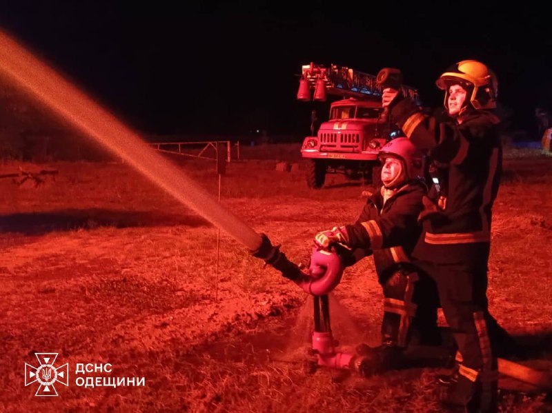 Drony zaútočily na palivovou infrastrukturu v Oděské oblasti, 1 člověk byl zraněn