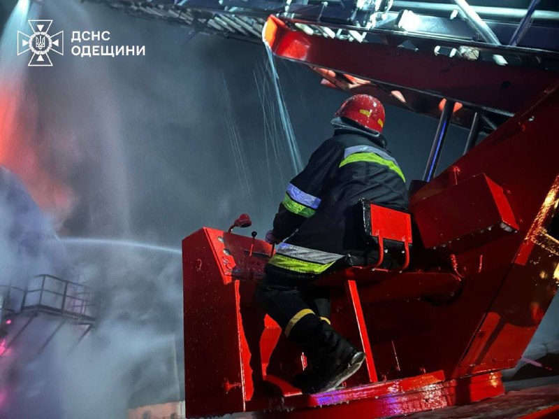 Drony zaútočily na palivovou infrastrukturu v Oděské oblasti, 1 člověk byl zraněn