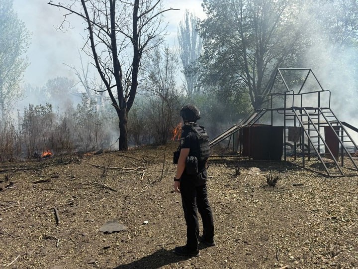 Russian aviation had dropped 11 bombs at Kostiantynivka. 1 person wounded